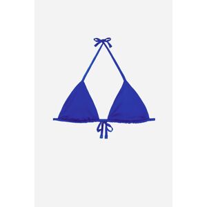 Calzedonia Triangel-Bikinioberteil mit verschiebbaren Cups Indonesia Frau Blau Größe 80B/75C/70D