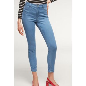 Calzedonia Light Denim Eco Push-up-Jeans Frau Blau Größe XS