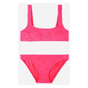 Calzedonia Bikini für Mädchen Crinkle Waves Mädchen Rosa Größe 4 JAHRE