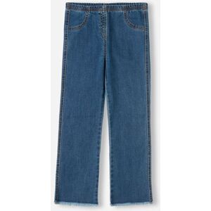 Calzedonia Flare Leggings aus Denim im Cropped-Schnitt für Mädchen Mädchen Blau Größe 11-12 JAHRE