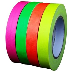 UV FLOOR UVFLOOR UV FLOOR Packung Fluoreszierende Aufkleber Gaffer Premium-Qualität Neon Zubehör Party Dekorativer Klebestreifen 4er Set 1,9cm x 25 m UV FLOOR UVFLOOR UV FLOOR Packung Fluoreszierende Aufkleber Gaffer Premium-Qualität Neon Zubehör Party Dekorativer Klebestreifen 4er Set 1,9cm x 25 m