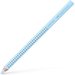 Faber-Castell 114846 Jumpo Grip Bleistift, Pastellblau Faber-Castell 114846 Jumpo Grip Bleistift, Pastellblau