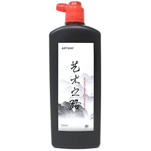ARTWAY Chinesische Sumi-Tusche deckende Zeichentusche schwarz 500 ml ARTWAY Chinesische Sumi-Tusche deckende Zeichentusche schwarz 500 ml