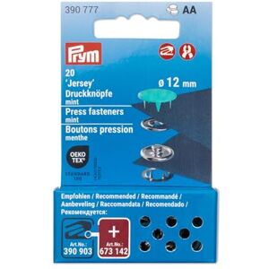 Prym 390777 Druckknöpfe Jersey, 12 mm, mint, kompatibel mit dem Vario Creative Tool Prym 390777 Druckknöpfe Jersey, 12 mm, mint, kompatibel mit dem Vario Creative Tool