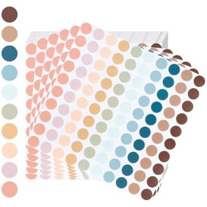 AiQInu 4000 Stück Klebepunkte Bunte 10mm Runde Punktaufkleber Markierungspunkte Etiketten Kleine Runde Punkt Aufkleber Mini Sticker für Büro Schule, Kalender, und zum Basteln, Papier, 10 Macaron-Farbe AiQInu 4000 Stück Klebepunkte Bunte 10mm Runde Punktaufkleber Markierungspunkte Etiketten Kleine Runde Punkt Aufkleber Mini Sticker für Büro Schule, Kalender, und zum Basteln, Papier, 10 Macaron-Farbe