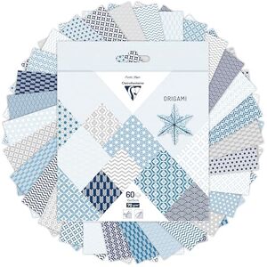 Clairefontaine 95637C Packung mit 16 Bogen Origamipapier 70g/m2, 15x15cm, Winter, 1 Pack Clairefontaine 95637C Packung mit 16 Bogen Origamipapier 70g/m2, 15x15cm, Winter, 1 Pack