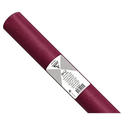 Clairefontaine 394082C Packung mit 24 Blatt Seidenpapier, 50 x 75cm, 18g, ideal zum Basteln, 1 Pack Bordeaux Clairefontaine 394082C Packung mit 24 Blatt Seidenpapier, 50 x 75cm, 18g, ideal zum Basteln, 1 Pack Bordeaux