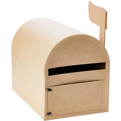 décopatch EV001O Briefkasten Pappmaché 29x19x23cm Kartonbraun décopatch EV001O Briefkasten Pappmaché 29x19x23cm Kartonbraun