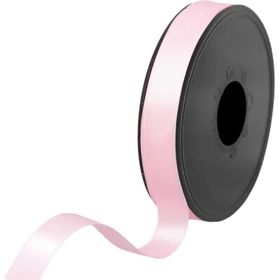 Les Petits Rubans Doppelseitiges Satinband aus 100% Polyester für Hochzeiten, Geschenkverpackungen, Blumenarrangements, Kunsthandwerk, Kuchen, Schleifen, Verzierungen, 15 mm x 25 m, Hell-Pink Les Petits Rubans Doppelseitiges Satinband aus 100% Polyester für Hochzeiten, Geschenkverpackungen, Blumenarrangements, Kunsthandwerk, Kuchen, Schleifen, Verzierungen, 15 mm x 25 m, Hell-Pink