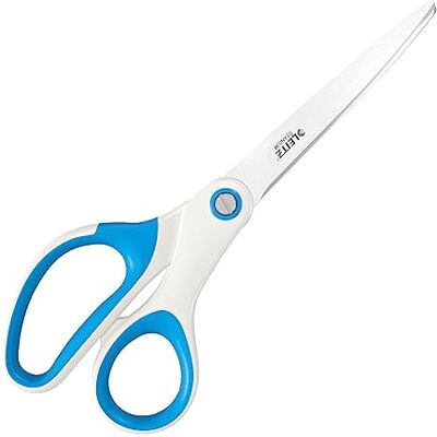 Leitz WOW Titan Qualitätsschere, Für Rechts- oder Linkshänder (beidhändig), Haushaltsschere mit ergonomischem Griff, Für zu Hause oder Schule, Blau, 53192036 Leitz WOW Titan Qualitätsschere, Für Rechts- oder Linkshänder (beidhändig), Haushaltsschere mit ergonomischem Griff, Für zu Hause oder Schule, Blau, 53192036