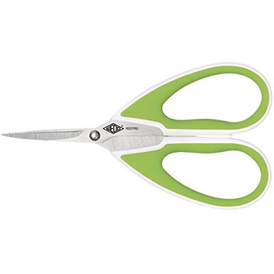 WEDO 9754060 Allround Bastelschere Comfortline, rostfreier Edelstahl, 15 cm, spitze Scherenblätter, mit Spezialschliff Softgriff) apfelgrün/weiß WEDO 9754060 Allround Bastelschere Comfortline, rostfreier Edelstahl, 15 cm, spitze Scherenblätter, mit Spezialschliff Softgriff) apfelgrün/weiß