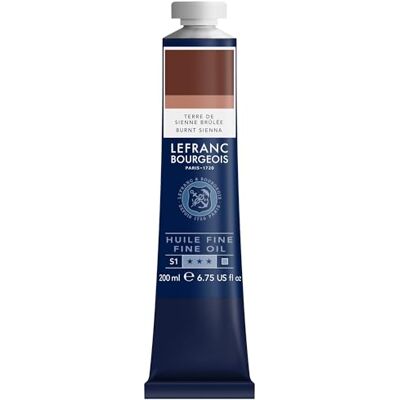 Lefranc Bourgeois 301843 Feine Ölfarbe in hervorragender Qualität,lichtecht mit gleichmäßige Konsistenz, 200ml Tube, ideal für Keilrahmen, Leinwand, Malkarton Siena Natur Lefranc Bourgeois 301843 Feine Ölfarbe in hervorragender Qualität,lichtecht mit gleichmäßige Konsistenz, 200ml Tube, ideal für Keilrahmen, Leinwand, Malkarton Siena Natur