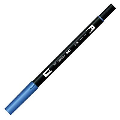 Tombow ABT-528 Fasermaler Dual Brush Pen mit zwei Spitzen, navy blue Tombow ABT-528 Fasermaler Dual Brush Pen mit zwei Spitzen, navy blue