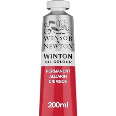 Winsor & Newton 1437468 Winton, feine hochwertige Ölfarbe 200ml Tube mit gleichmäßiger Konsistenz, Lichtbeständig, hohe Deckkraft, Reich an Farbpigmenten Permanent Alizarinkarmesin Winsor & Newton 1437468 Winton, feine hochwertige Ölfarbe 200ml Tube mit gleichmäßiger Konsistenz, Lichtbeständig, hohe Deckkraft, Reich an Farbpigmenten Permanent Alizarinkarmesin