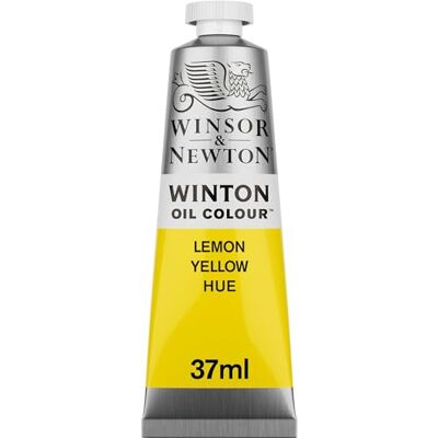 Winsor & Newton 1414346 Winton, feine hochwertige Ölfarbe 37ml Tube mit gleichmäßiger Konsistenz, Lichtbeständig, hohe Deckkraft, Reich an Farbpigmenten Zitronengelb Farbton Winsor & Newton 1414346 Winton, feine hochwertige Ölfarbe 37ml Tube mit gleichmäßiger Konsistenz, Lichtbeständig, hohe Deckkraft, Reich an Farbpigmenten Zitronengelb Farbton