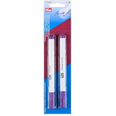 Prym 610854 Trickmarker selbstlöschend Set, Stoffmarker für Nähen, Quilten und Schneidern, Markierstifte Standard & extra fein zum präzisen Markieren von Stoffen Prym 610854 Trickmarker selbstlöschend Set, Stoffmarker für Nähen, Quilten und Schneidern, Markierstifte Standard & extra fein zum präzisen Markieren von Stoffen