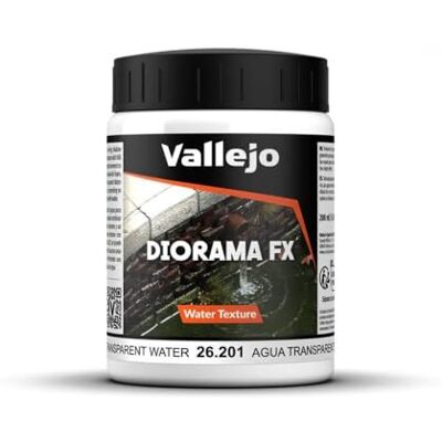 Vallejo Diorama FX Acrylfarbe 200 ml für realistische Terrain-Texturen. Ideal für Modelleisenbahnen, Dioramen und Miniaturen. Simuliert Wasser, Erde, Schnee und Schlamm. Vallejo Diorama FX Acrylfarbe 200 ml für realistische Terrain-Texturen. Ideal für Modelleisenbahnen, Dioramen und Miniaturen. Simuliert Wasser, Erde, Schnee und Schlamm.
