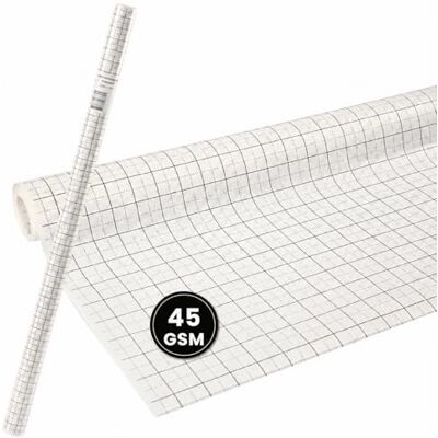 Creativ Kariertes Schnittmusterpapier zum Schneidern, für Damen, 20706, Breite: 80 cm, 15 m Creativ Kariertes Schnittmusterpapier zum Schneidern, für Damen, 20706, Breite: 80 cm, 15 m