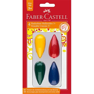 Faber-Castell Wachsmalstifte Birne 4-teilig ab 3 Jahren Faber-Castell Wachsmalstifte Birne 4-teilig ab 3 Jahren