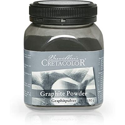 Cretacolor Graphitpulver hochwertiges Künstler Pulver in Kunststoffdose 150 g Cretacolor Graphitpulver hochwertiges Künstler Pulver in Kunststoffdose 150 g