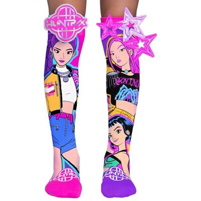 Madmia Kpop Demon Hunters Socken Bunte 3D KPOP Socken Einheitsgröße für Kinder & Erwachsene für 6 bis 99 Jahren Madmia Kpop Demon Hunters Socken Bunte 3D KPOP Socken Einheitsgröße für Kinder & Erwachsene für 6 bis 99 Jahren