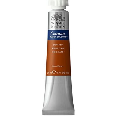 Winsor & Newton 0308362 Cotman Aquarellfarbe mit ausgezeichneter Transparenz, Farbkraft und Verarbeitungseigenschaften, Wasserfarbe 21ml Tube Lichter Ocker gebrannt Winsor & Newton 0308362 Cotman Aquarellfarbe mit ausgezeichneter Transparenz, Farbkraft und Verarbeitungseigenschaften, Wasserfarbe 21ml Tube Lichter Ocker gebrannt