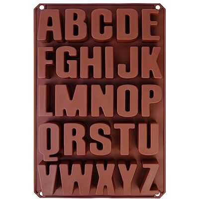 Seifenprofis XXL 26 Buchstaben (6,5 cm) -Extra Stabil- Silikonform, befüllbar mit Kreativ-Beton, Schmuck-Beton, Raysin-Gießpulver, Seife, Wachs 41 * 27 * 3CM Seifenprofis XXL 26 Buchstaben (6,5 cm) -Extra Stabil- Silikonform, befüllbar mit Kreativ-Beton, Schmuck-Beton, Raysin-Gießpulver, Seife, Wachs 41 * 27 * 3CM