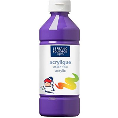 Lefranc Bourgeois Lefranc & Bourgeois "Value Serie" Kinder Acrylfarben, 500ml Tube Violett Lefranc Bourgeois Lefranc & Bourgeois "Value Serie" Kinder Acrylfarben, 500ml Tube Violett