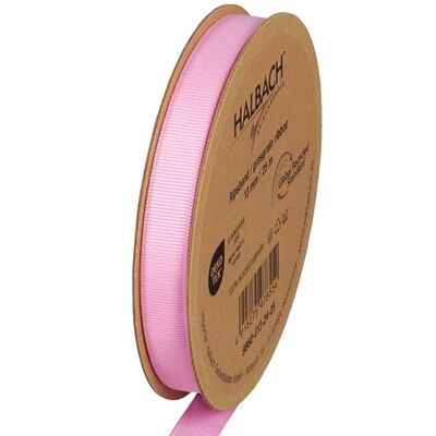 Halbach Seidenbänder Premium Ripsband Breite: 13 mm Länge: 25 m Nachhaltiges Geschenkband aus recyceltem Polyester Ideal als Schleifenband Farbe: rosa Halbach Seidenbänder Premium Ripsband Breite: 13 mm Länge: 25 m Nachhaltiges Geschenkband aus recyceltem Polyester Ideal als Schleifenband Farbe: rosa