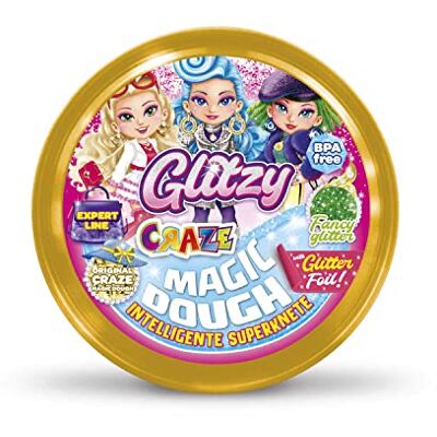 Magic Dough Expert Glitzy Knete Set Intelligente Knete , 70g Dose Kinderknete mit Glitzereffekt , Knetmasse mit Glitzer magische Knete ab 2 jahre Magic Dough Expert Glitzy Knete Set Intelligente Knete , 70g Dose Kinderknete mit Glitzereffekt , Knetmasse mit Glitzer magische Knete ab 2 jahre