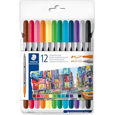 Staedtler 3200 C12 Neon Marker - Marker Staedtler 3200 C12 Neon Marker - Marker