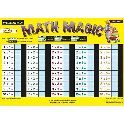 TimeTEX Zaubertafel "Mathematik" Englisch Kleines 1 x 1 Rechen-Tafel mit Selbstkontrolle zum spielerischen Lernen und Üben von Multiplikation auf englisch Inhalt: Englisch Kleines 1 x 1 TimeTEX Zaubertafel "Mathematik" Englisch Kleines 1 x 1 Rechen-Tafel mit Selbstkontrolle zum spielerischen Lernen und Üben von Multiplikation auf englisch Inhalt: Englisch Kleines 1 x 1