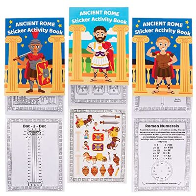 Creative Labs Antikes Rom Sticker Aktivitätsbuch - Activity Book Creative Labs Antikes Rom Sticker Aktivitätsbuch - Activity Book