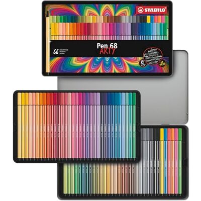 STABILO Pen 68 ARTY Filzstift Mittel Mehrfarbig - Filzstift STABILO Pen 68 ARTY Filzstift Mittel Mehrfarbig - Filzstift
