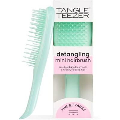 Tangle Teezer Kleiner Ultimate Detangler für Feines und Empfindliches Haar – Nasses & Trockenes – Entwirrungsbürste für Dünnes & Feines Haar – Perfekte Haarbürste für Kinder & auf Reisen – Türkis Tangle Teezer Kleiner Ultimate Detangler für Feines und Empfindliches Haar – Nasses & Trockenes – Entwirrungsbürste für Dünnes & Feines Haar – Perfekte Haarbürste für Kinder & auf Reisen – Türkis