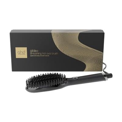 ghd glide+ Hot Brush: Elektrische Haarglätter Bürste, Sleek & Anti Frizz ghd glide+ Hot Brush: Elektrische Haarglätter Bürste, Sleek & Anti Frizz