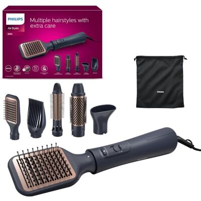 Philips AirStyler Serie 5000 – Haarstyler mit 5 Styling-Aufsätzen (Modell BHA530/00) Philips AirStyler Serie 5000 – Haarstyler mit 5 Styling-Aufsätzen (Modell BHA530/00)
