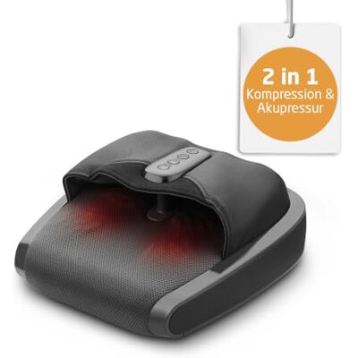 Medisana FM 900 Fußmassagegerät mit Wärmefunktion Massagegerät elektrisch mit Kompressionsmassage und Akupressurpunkt Fußmassage zur Entspannung der Füße und Fußsohlen Medisana FM 900 Fußmassagegerät mit Wärmefunktion Massagegerät elektrisch mit Kompressionsmassage und Akupressurpunkt Fußmassage zur Entspannung der Füße und Fußsohlen