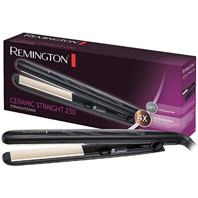 Remington Glätteisen Ceramic Straight, 4-facher Anti-Frizz Schutz, Haarglätter S3500 Remington Glätteisen Ceramic Straight, 4-facher Anti-Frizz Schutz, Haarglätter S3500