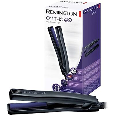 Remington Glätteisen On The Go (schmaler Mini-Haarglätter im handlichen Design, 15cm, keramikbeschichtete Stylingplatten, ideal für unterwegs) Temperatureinstellung von 200°C, S2880 1er Pack Remington Glätteisen On The Go (schmaler Mini-Haarglätter im handlichen Design, 15cm, keramikbeschichtete Stylingplatten, ideal für unterwegs) Temperatureinstellung von 200°C, S2880 1er Pack