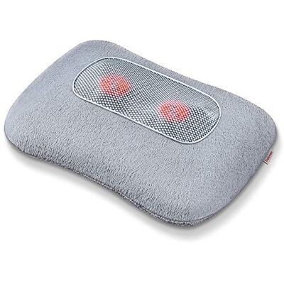 Beurer MG 145 Massagekissen, Rücken-Nacken-Massagegerät für eine entspannende Shiatsu Massage, Wärmefunktion, waschbarer Bezug, 4 Massageköpfe, grau, 34 x 23 cm 1er Pack Beurer MG 145 Massagekissen, Rücken-Nacken-Massagegerät für eine entspannende Shiatsu Massage, Wärmefunktion, waschbarer Bezug, 4 Massageköpfe, grau, 34 x 23 cm 1er Pack