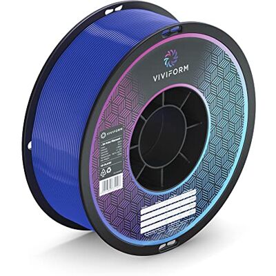 Viviform PLA+ Filament für 3D Drucker 1kg Rolle ∅1,75mm +/- 0,03mm Blau, VF-PLA104, 1 Kg Viviform PLA+ Filament für 3D Drucker 1kg Rolle ∅1,75mm +/- 0,03mm Blau, VF-PLA104, 1 Kg