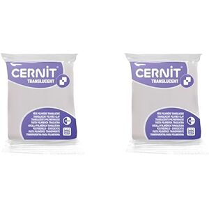 Cernit CE9256005AMZC Set 2 Blöcke Modelliermasse (Polymer) TRANSLUCENT, ofenhärtend sofort gebrauchsfähig, 2x56g, für DIY Schmuck Figuren, für Einsteiger Hobbykünstler, Transluzend 1 Set Cernit CE9256005AMZC Set 2 Blöcke Modelliermasse (Polymer) TRANSLUCENT, ofenhärtend sofort gebrauchsfähig, 2x56g, für DIY Schmuck Figuren, für Einsteiger Hobbykünstler, Transluzend 1 Set