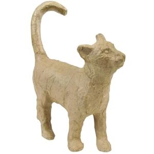 décopatch AP583Opack Packung 5 Träger zum Verzieren, aus Pappmaché, gehende Katze Kater Kätzchen, 11x3,5x12 cm, Kraftbraun, 1 Pack décopatch AP583Opack Packung 5 Träger zum Verzieren, aus Pappmaché, gehende Katze Kater Kätzchen, 11x3,5x12 cm, Kraftbraun, 1 Pack