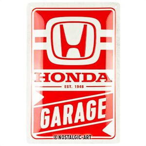 ART Retro Blechschild, 20 x 30 cm, Honda AM – Garage – Geschenk-Idee für Honda-Zubehör Fans, Original Lizenzprodukt (OLP), aus Metall, Vintage Design, Blechschilder Sprüche ART Retro Blechschild, 20 x 30 cm, Honda AM – Garage – Geschenk-Idee für Honda-Zubehör Fans, Original Lizenzprodukt (OLP), aus Metall, Vintage Design, Blechschilder Sprüche