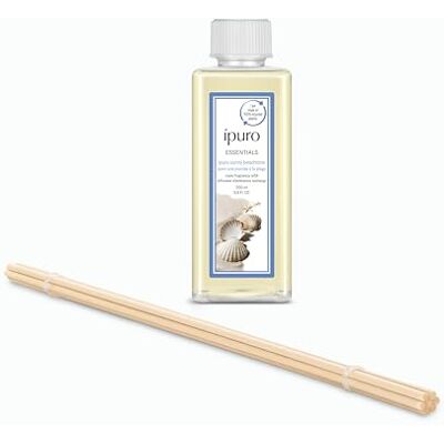 Ipuro Essentials Nachfüller SUNNY BEACHTIME Raumduft 200 ml Refill Raumerfrischer mit Grapefruit, Zitrone & weißem Moschus Duft Aroma Diffuser Lufterfrischer für die Wohnung Nachfüllflasche Ipuro Essentials Nachfüller SUNNY BEACHTIME Raumduft 200 ml Refill Raumerfrischer mit Grapefruit, Zitrone & weißem Moschus Duft Aroma Diffuser Lufterfrischer für die Wohnung Nachfüllflasche