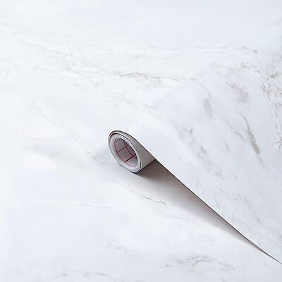 d-c-fix Möbel-Klebefolie Marmor-Optik Folie Romeo matt white 45 cm x 2 m abwaschbare und selbstklebende Deko-Folie für Küche, Schrank, Tisch & Fensterbank modern & nachhaltig d-c-fix Möbel-Klebefolie Marmor-Optik Folie Romeo matt white 45 cm x 2 m abwaschbare und selbstklebende Deko-Folie für Küche, Schrank, Tisch & Fensterbank modern & nachhaltig
