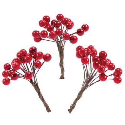 Unbekannt Modell Künstliche Beeren - Weihnachtsdekoration Unbekannt Modell Künstliche Beeren - Weihnachtsdekoration