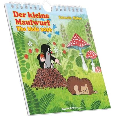 Alpha Der kleine Maulwurf Kalender 2026 – Postkartenkalender 16×17 cm mit Illustrationen von Zdeněk Miler, zum Aufstellen oder Aufhängen, ... Tischkalender & Geschenk für Kinder: The Mole Alpha Der kleine Maulwurf Kalender 2026 – Postkartenkalender 16×17 cm mit Illustrationen von Zdeněk Miler, zum Aufstellen oder Aufhängen, ... Tischkalender & Geschenk für Kinder: The Mole
