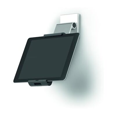 Durable Tablet Wandhalterung (mit Tragarm für Tablets 7-13 Zoll, 360° drehbar mit Diebstahlsicherung), Tablet Halterung, silber/anthrazit, 893523 Durable Tablet Wandhalterung (mit Tragarm für Tablets 7-13 Zoll, 360° drehbar mit Diebstahlsicherung), Tablet Halterung, silber/anthrazit, 893523